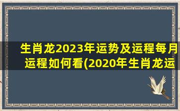 <strong>生肖龙2023年运势及运程每</strong>