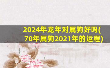 <strong>2024年龙年对属狗好吗(</strong>