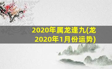 2020年属龙逢九(龙2020年1月份运势)