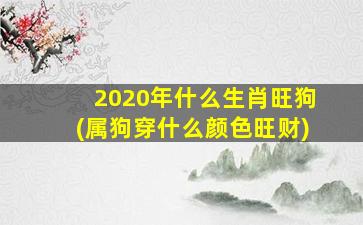 <strong>2020年什么生肖旺狗(属狗</strong>