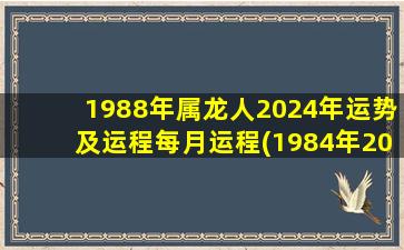 <strong>1988年属龙人2024年运势及</strong>