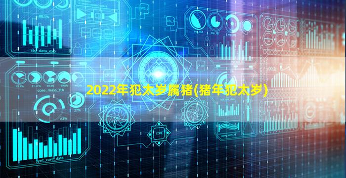 <strong>2022年犯太岁属猪(猪年犯</strong>