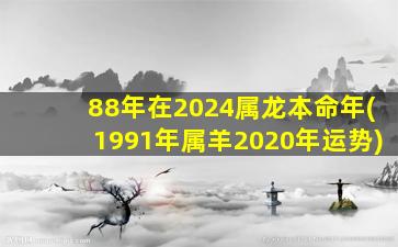 88年在2024属龙本命年(199