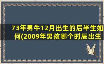 <strong>73年男牛12月出生的后半生</strong>